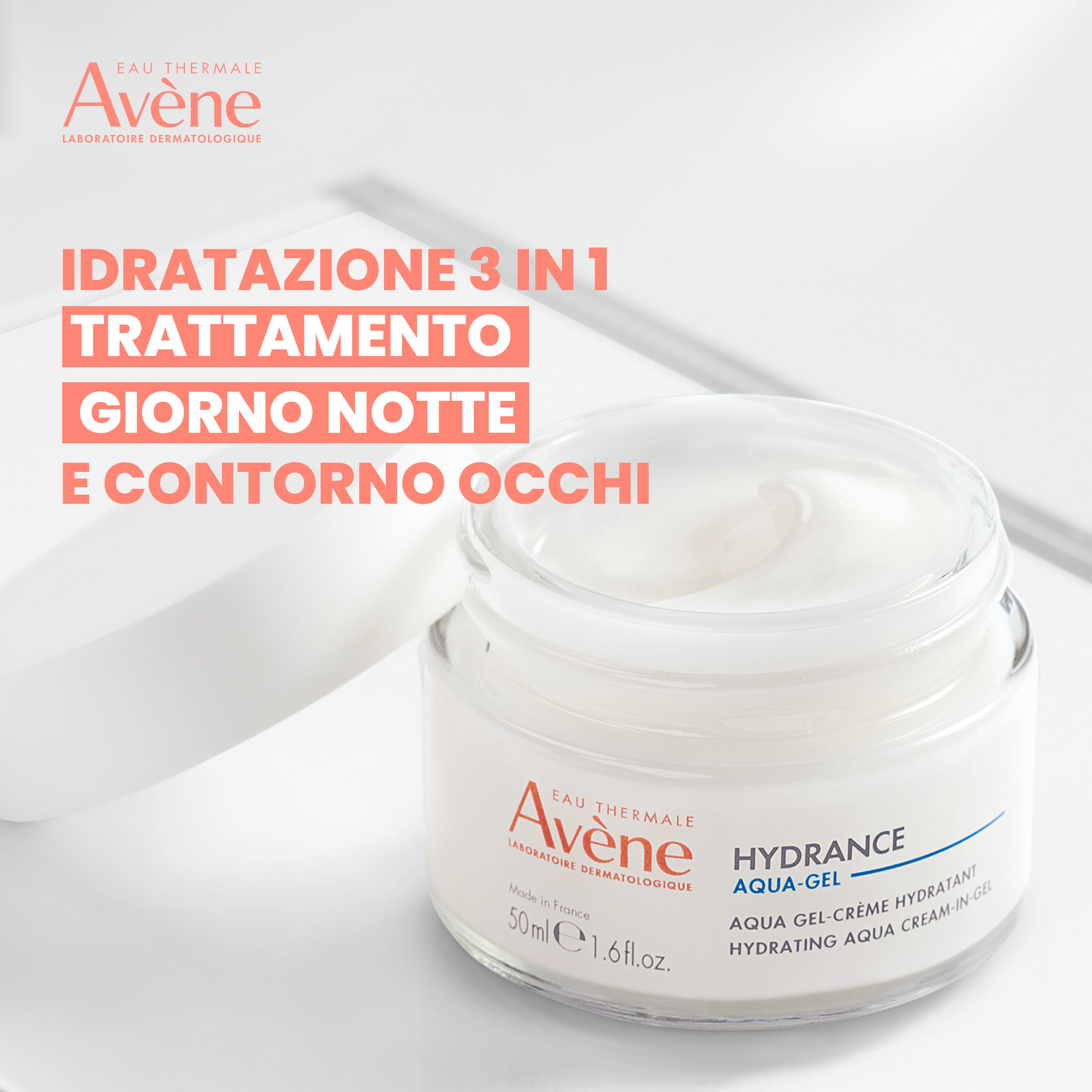 EAU DE THERMALE AVENE HYDRANCE AQUA GEL CREMA IDRATANTE 50 ML