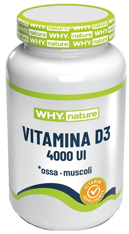 WHYNATURE VITAMINA D 4000 UI 60 COMPRESSE