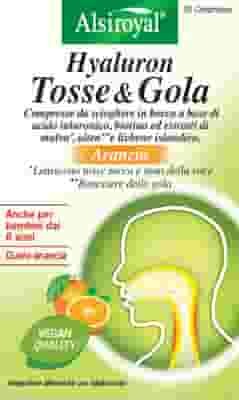 HYALURON TOSSE & GOLA ARANCIA 30 COMPRESSE MASTICABILI