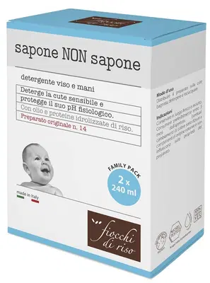 FIOCCHI DI RISO BIPACK SAPONE NON SAPONE 240 ML FIOCCHI DI RISO BIPACK SAPONE NON SAPONE 240 ML