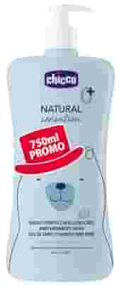 CHICCO NATURAL SENSATION DETERGENTE CORPO CAPELLI 200 ML 750 ML PROMO