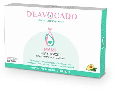 DEAVOCADO MAMI DHA SUPPORT 30 SOFTGEL DEAVOCADO MAMI DHA SUPPORT 30 SOFTGEL