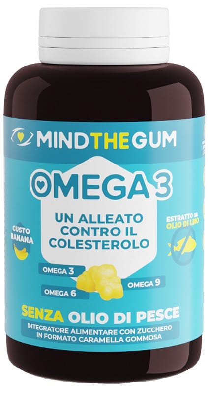 MIND THE GUMMY OMEGA 60 CARAMELLE GOMMOSE Q