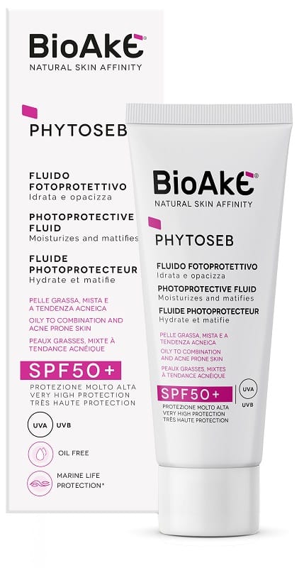 BIOAKE PHYTOSEB FLUIDO FOTOPROTETTIVO SPF50+ 40 ML