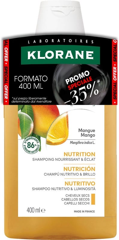 KLORANE SHAMPOO MANGO 400 ML BLACK FRIDAY