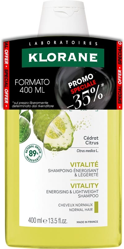 KLORANE SHAMPOO CEDRO 400 ML BLACK FRIDAY
