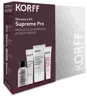 DISCOVERY KIT SUPREME PRO/ANTIAGE SOLUZIONE 30 ML + SIERO 10 ML + CREMA 20 ML + CREMA FLUIDA 15 ML