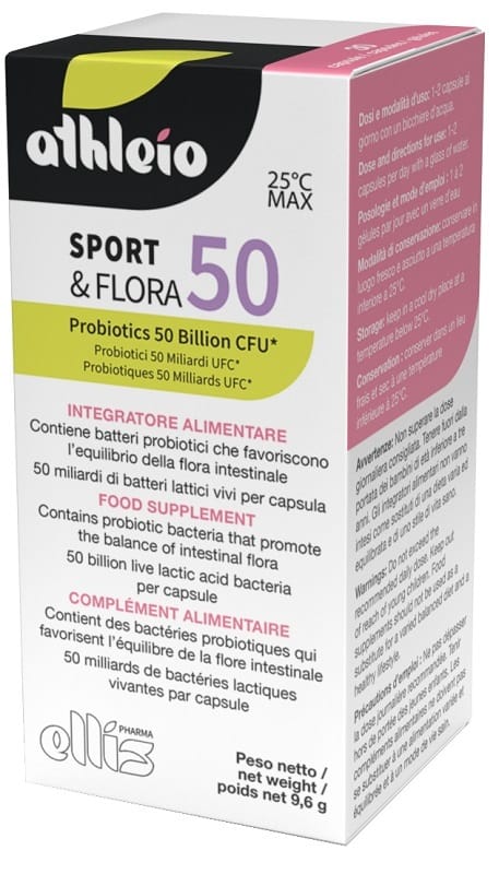 ATHLEIO 50 PROBIOTICO 30 CAPSULE