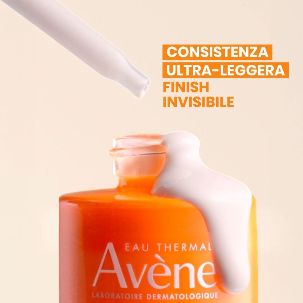 Eau Thermale Avène Ultra Siero SPF50+, Protezione solare viso molto alta,  Idratazione a lungo, 30ml 