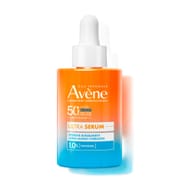 Eau Thermale Avène Ultra Siero SPF50+, Protezione solare viso molto alta,  Idratazione a lungo, 30ml 