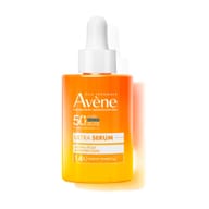 Eau Thermale Avène Ultra Siero SPF50+, Attiva la luminosità, Protezione solare viso molto alta,  30ml