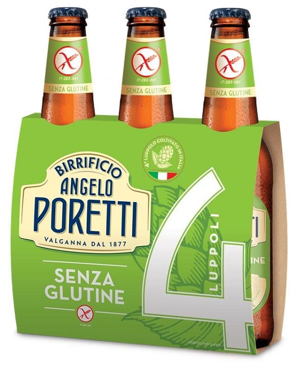 BIRRA ANGELO PORETTI 4 LUPPOLI SENZA GLUTINE 3 PEZZI DA 330 ML