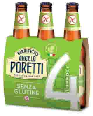 BIRRA ANGELO PORETTI 4 LUPPOLI SENZA GLUTINE 3 PEZZI DA 330 ML