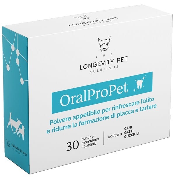 ORALPROPET POLVERE APPETIBILE PER RINFRESCARE ALITO 30 BUSTINE 15 G