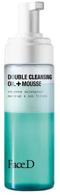 FACE D MOUSSE & OLIO DOPPIA DETERGENTE 160 ML FACE D MOUSSE & OLIO DOPPIA DETERGENTE 160 ML