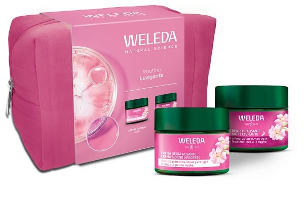RITUALE VISO ROSA 25 1 CREMA GIORNO LEVIGANTE 40 ML + 1 CREMA NOTTE LEVIGANTE 40 ML