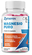 ZYMEREX MAGNESIO PURO 60 GUMMIES GUSTO CILIEGIA CON EDULCORANTI SENZA ZUCCHERI SENZA GLUTINE SENZA LATTOSIO
