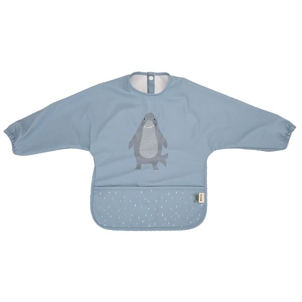 TRIXIE WATERPROOF LONG SLEEVE BIB MR SHARK