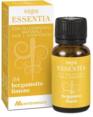 VAPO ESSENTIA BERGAMOTTO/LIMONE 4 10 ML VAPO ESSENTIA BERGAMOTTO/LIMONE 4 10 ML