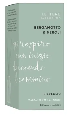 LETTERE DI PROFUMO BERGAMOTTO/NEROLI AMBIENTE 250 ML LETTERE DI PROFUMO BERGAMOTTO/NEROLI AMBIENTE 250 ML