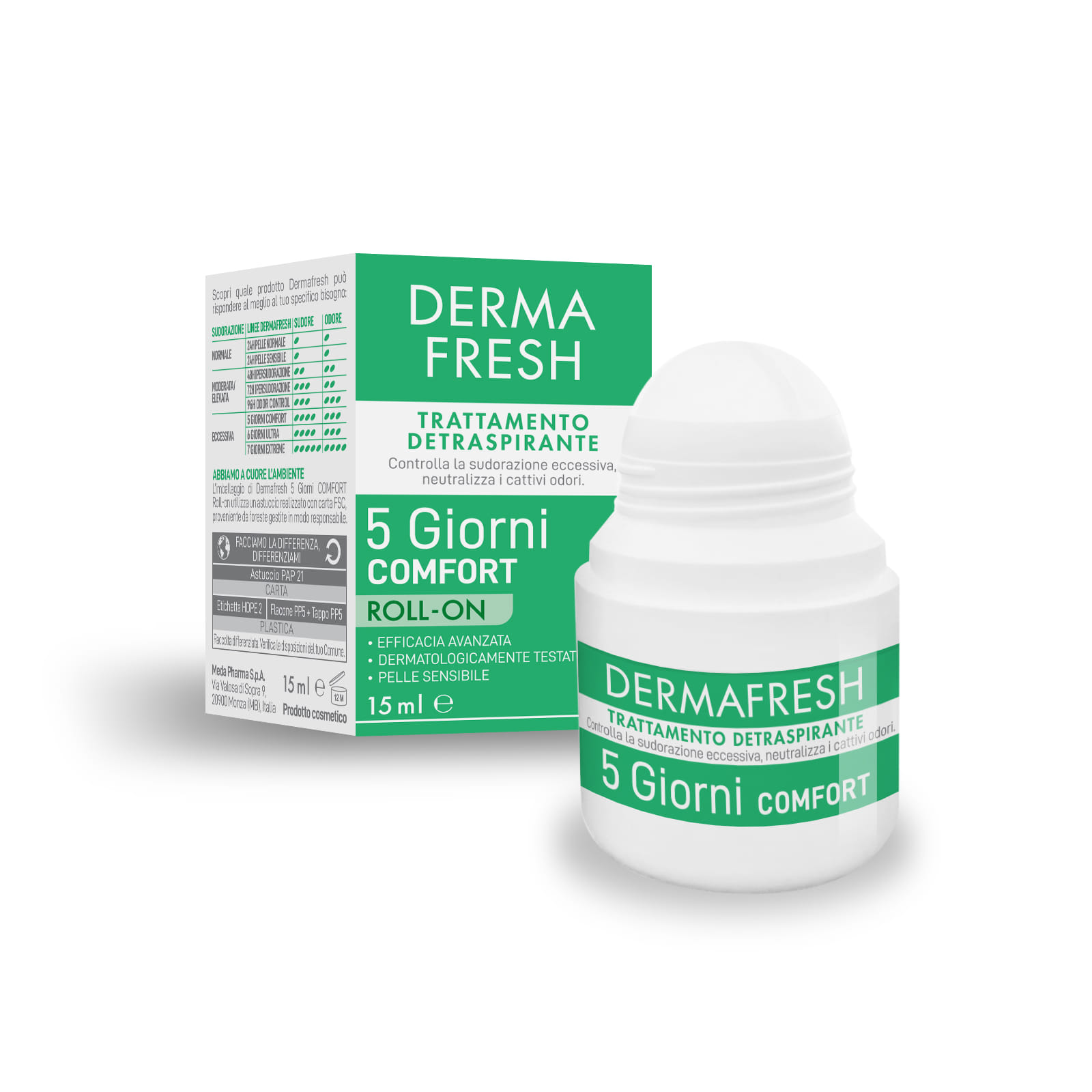 DERMAFRESH 5 GIORNI ROLL ON 15 ML