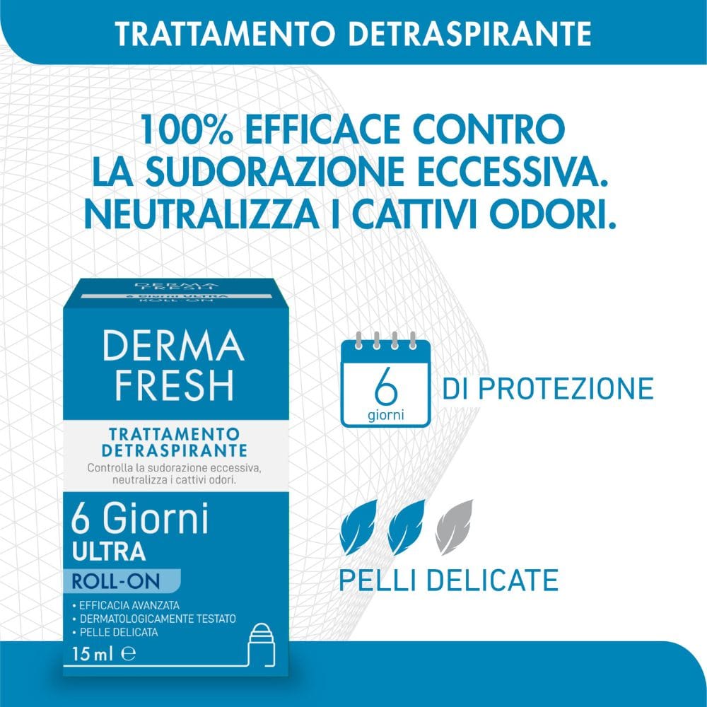 DERMAFRESH 6 GIORNI ROLL ON 15 ML