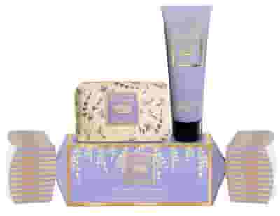 LAVANDA COFANETTO CARAMELLA BIO SAPONETTA & BIO CREMA MANI CON OLIO DI OLIVA BIO