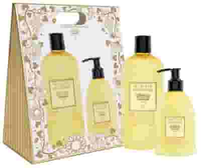 ORO COFANETTO BAG BIO BAGNODOCCIA DELICATO ALL'OLIO DI OLIVA BIO + BIO CREMA FLUIDA CORPO ALL'OLIO DI OLIVA BIO