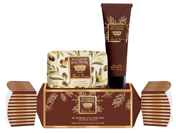TERRE DI TOSCANA COFANETTO BIO SAPONETTA & BIO CREMA MANI CON OLIO DI OLIVA