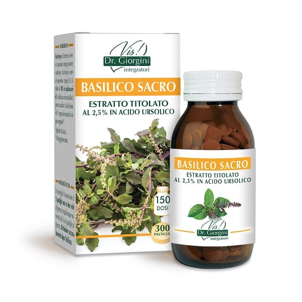 BASILICO SACRO ESTRATTO TITOLATO 300 PASTIGLIE