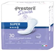 PRESTERIL SICURA ASSORBENTE INCONTINENZA SUPER 30 PEZZI
