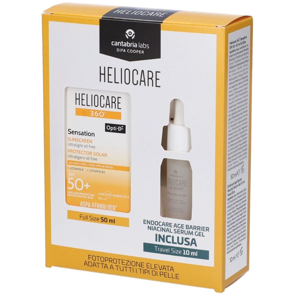 HELIOCARE 360 SENSATION 50 ML + ENDOCARE NIACINAL 10 ML