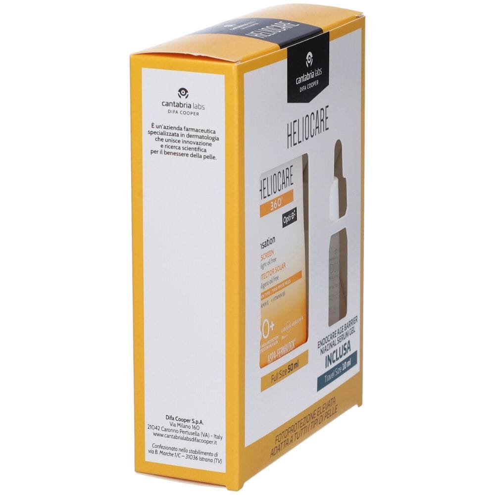 HELIOCARE 360 SENSATION 50 ML + ENDOCARE NIACINAL 10 ML