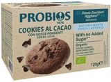 PROBIOS COOKIES CACAO GOCCE CIOCCOLATO SENZA ZUCCHERI 3 CONFEZIONI DA 40 G
