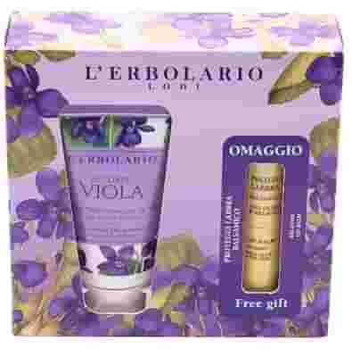 ACCORDO VIOLA CREMA VELLUTANTE PER LE MANI 75 ML + PROTEGGI LABBRA BALSAMICO OMAGGIO