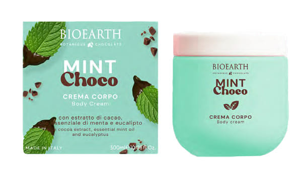 BIOEARTH CREMA CORPO MINT CHOCO 300 ML