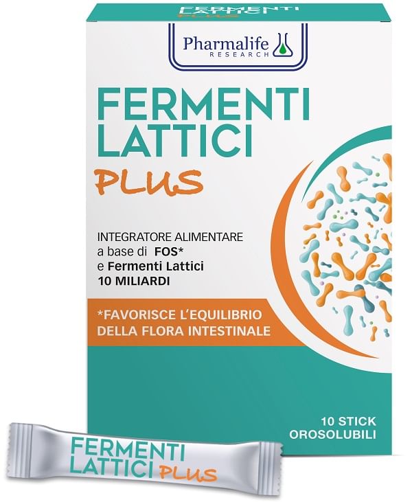 FERMENTI LATTICI PLUS 10 STICK OROSOLUBILI