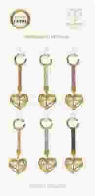 MY LOVLY GIOIELLI SISTER KC KEY CHAIN PORTACHIAVI IN ACCIAIO IPOALLERGENICO MULTICOLOR