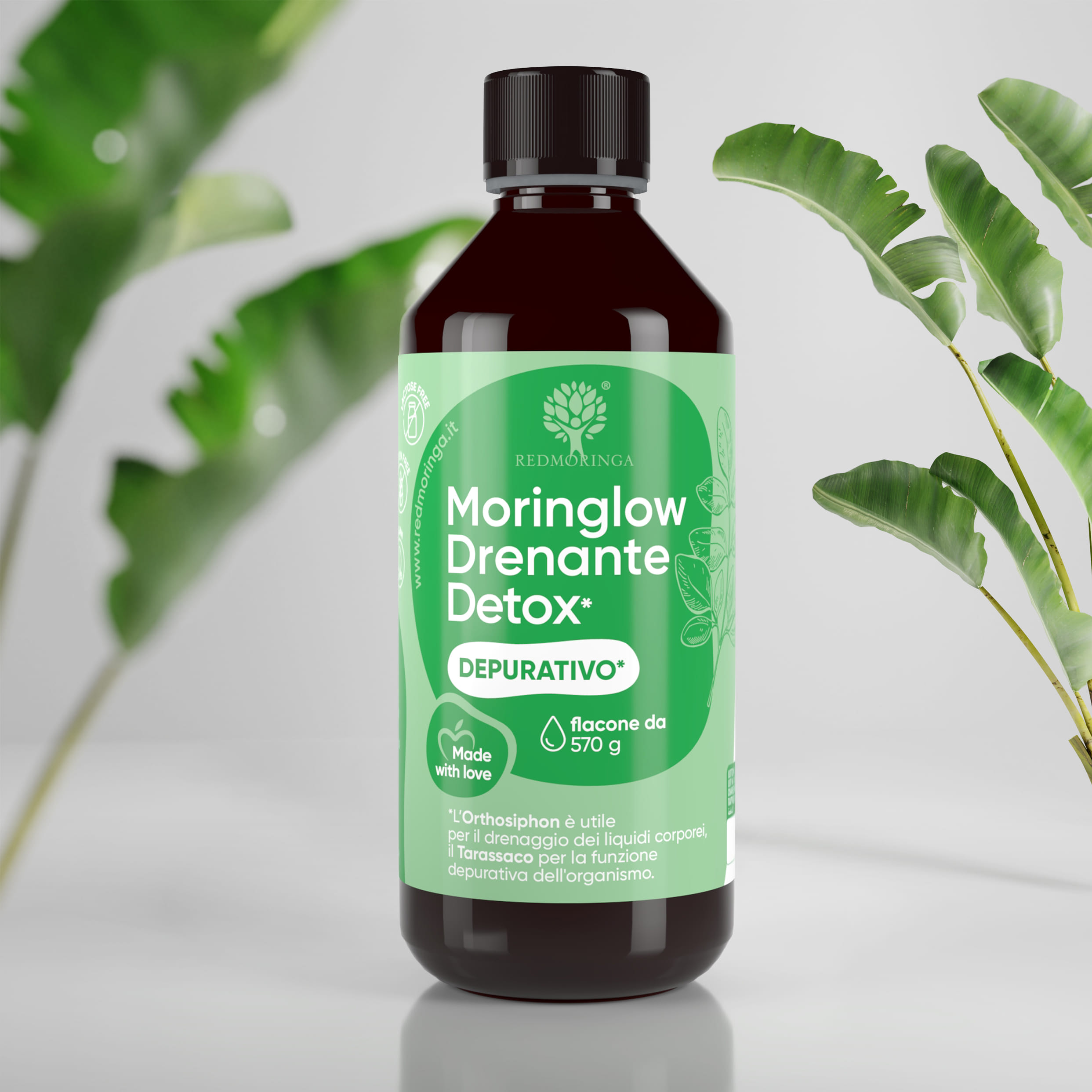 MORINGLOW DRENANTE DETOX 500 ML
