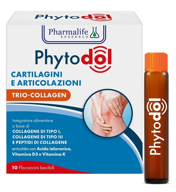 PHYTODOL CARTILAGINI ARTICOLAZIONI TRIO COLLAGEN 10 SHOTS DA 25 ML