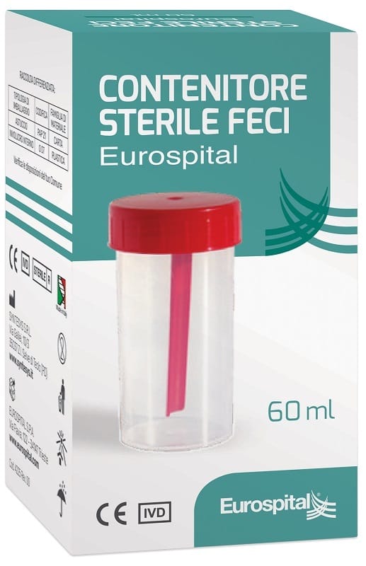EUROSPITAL CONTENITORE STERILE FECI DA 60 ML