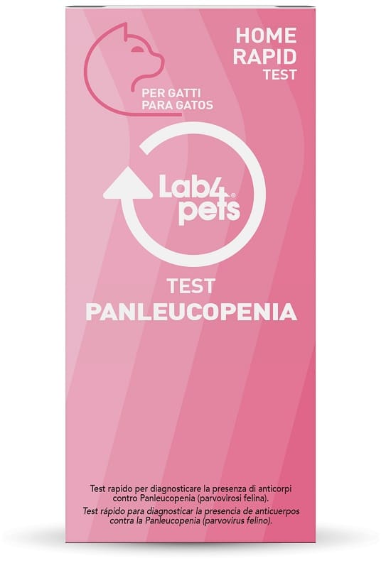 LAB4PETS TEST RAPIDO PANLEUCOPENIA GATTI