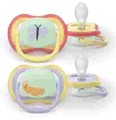 PHILIPS AVENT SUCCHIETTI AIR NOTTE 0-6M FARFALLA E BRUCO 2 PEZZI