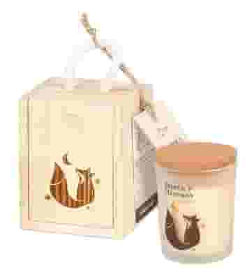 HIMALAYA CANDLE LITTLE BOX LEGNO SERENITY VOLPE PEPE & MANDARINO