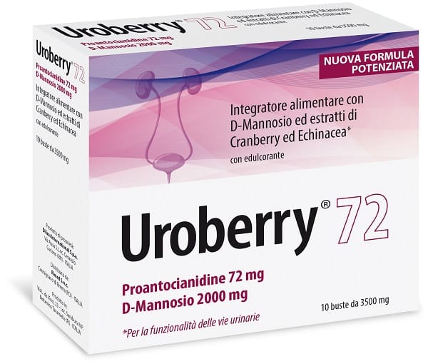 UROBERRY 72 10 BUSTE DA 3500 MG