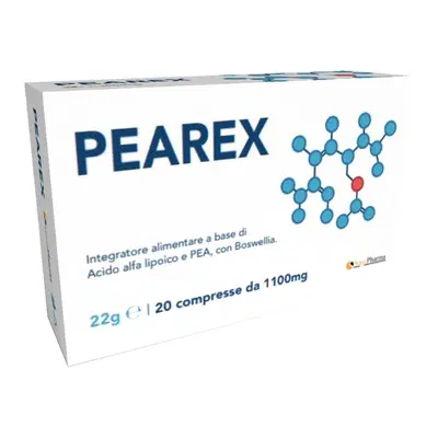 PEAREX 20 COMPRESSE DA 1100 MG PEAREX 20 COMPRESSE DA 1100 MG
