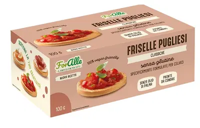 FORALLE FRISELLE PUGLIESI CLASSICHE 100 G FORALLE FRISELLE PUGLIESI CLASSICHE 100 G