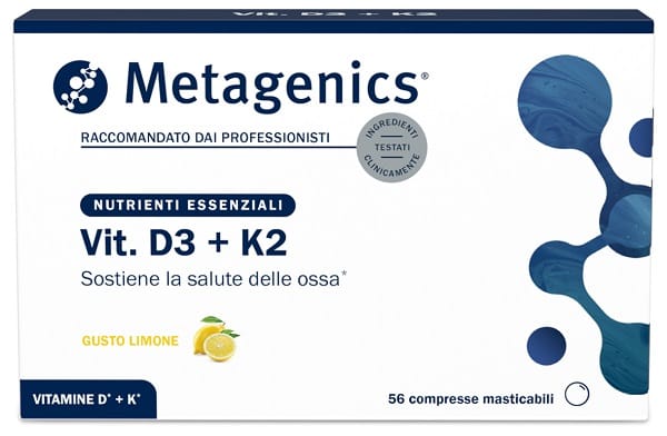 Vit D3+K2 56 Compresse Masticabili