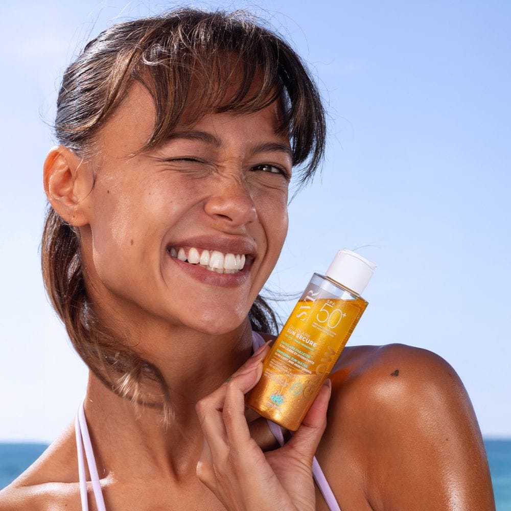 SUN SECURE Eau solaire GLOW SPF50+ 