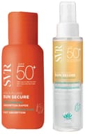 SUN SECURE SUMMER SET 2026 CON AQUA FLUIDE PROTEZIONE VISO 50 ML + EAU SOLAIRE PROTEZIONE CORPO 100 ML
